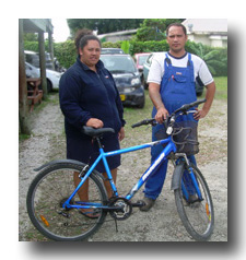 Budget Rental Bike donation