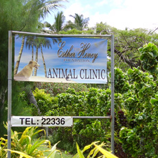 clinic street sign