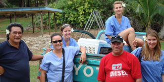 mangaia vet trek team 08